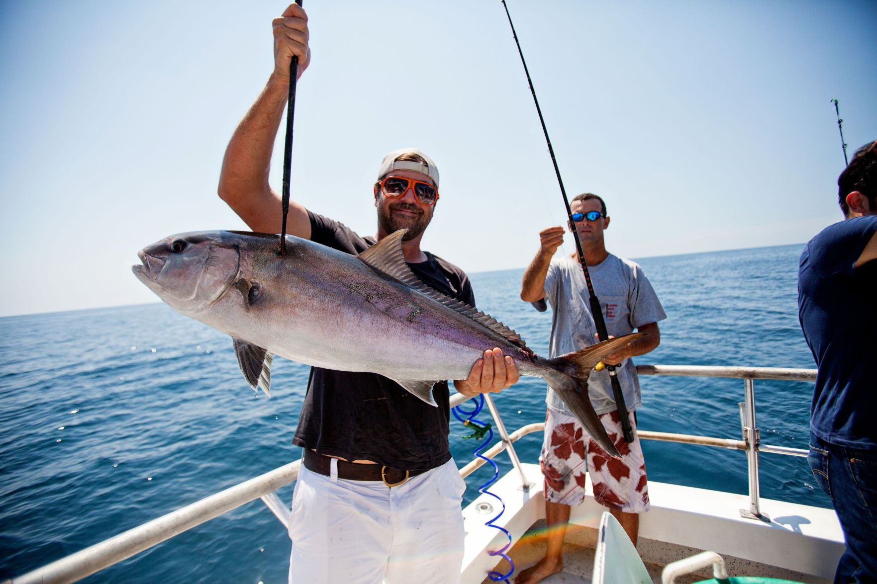 Awesome fishing day for chefs (copy) amberjack